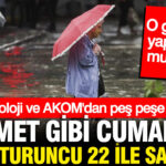 Meteoroloji ve akomdan pes pese uyarilar 13 ile turuncu 22 ile sari kodlu alarm 7tDYGyWd