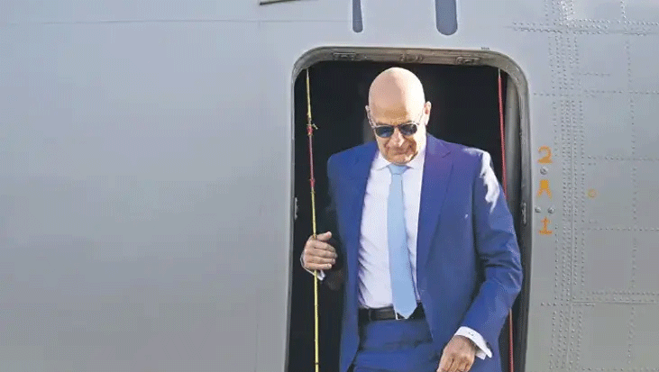 Yunanistan savunma bakani dendiasin ay yildiz kompleksi 3KDP2vzP